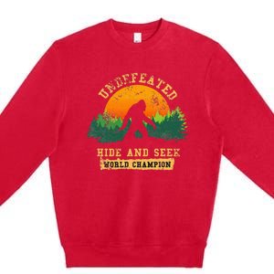 Hide And Seek World Champion Premium Crewneck Sweatshirt