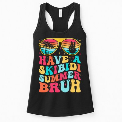 Have A Summer Bruh Funny Last Day Of School 2025 Womens Tank Top