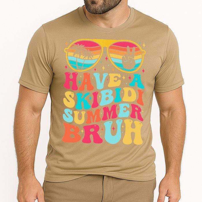 Have A Summer Bruh Funny Last Day Of School 2025 Cooling Performance Crew T-Shirt