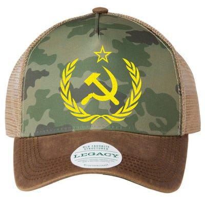 Hammer And Sickle Star CCCP Soviet Union Red Legacy Tie Dye Trucker Hat