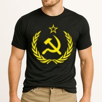 Hammer And Sickle Star CCCP Soviet Union Red Performance Shirt