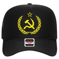 Hammer And Sickle Star CCCP Soviet Union Red Trucker Hat