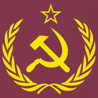 Hammer And Sickle Star CCCP Soviet Union Red 16oz Travel Tumbler