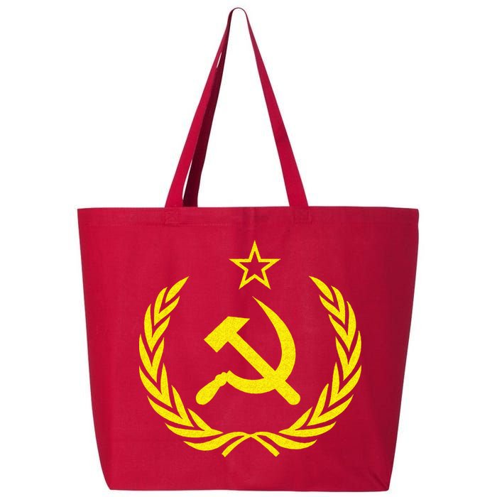 Hammer And Sickle Star CCCP Soviet Union Red 25L Jumbo Tote
