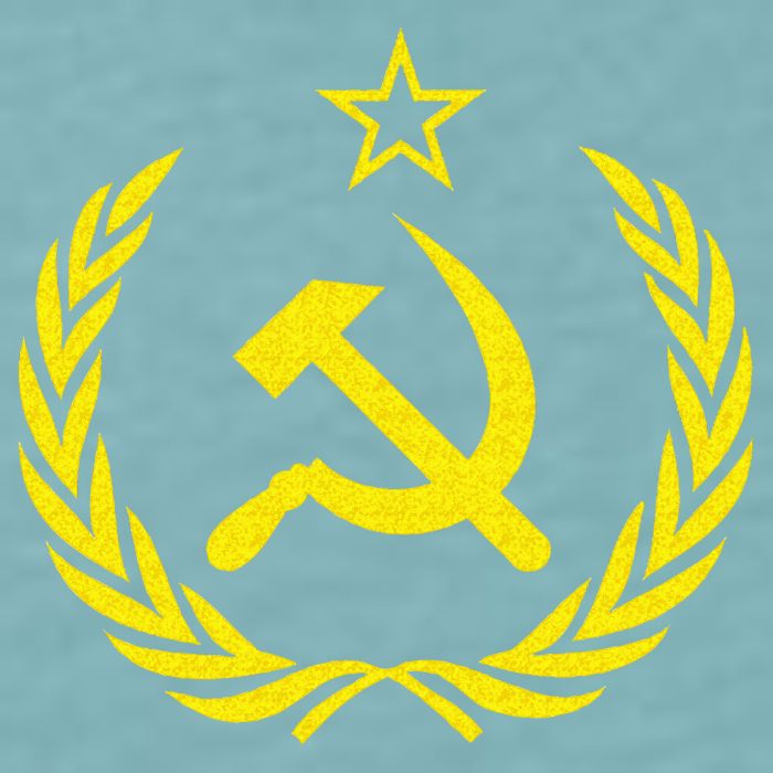 Hammer And Sickle Star CCCP Soviet Union Red Sueded Cloud Jersey T-Shirt