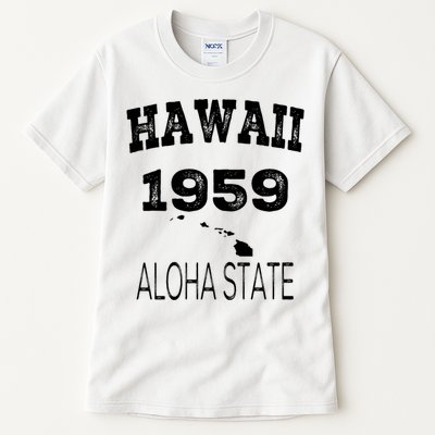 Hawaii Aloha State 1959 Vintage Established Sports Hawaiian Islands Hi Tall T-Shirt