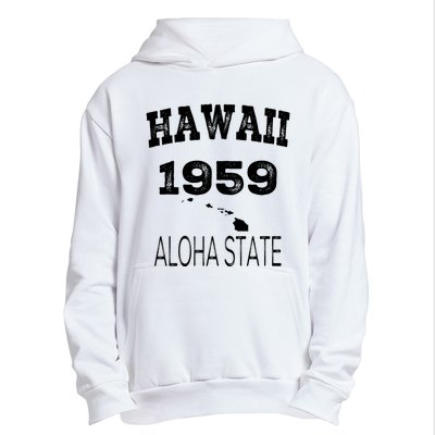 Hawaii Aloha State 1959 Vintage Established Sports Hawaiian Islands Hi Urban Pullover Hoodie