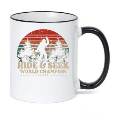 Hide And Seek World Champion 11oz Black Color Changing Mug