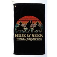 Hide And Seek World Champion Golf Towel