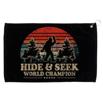 Hide And Seek World Champion Grommeted Golf Towel