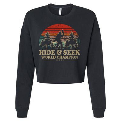 Hide And Seek World Champion Cropped Pullover Crew