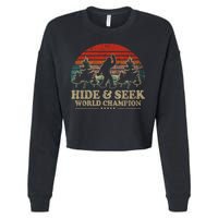 Hide And Seek World Champion Cropped Pullover Crew