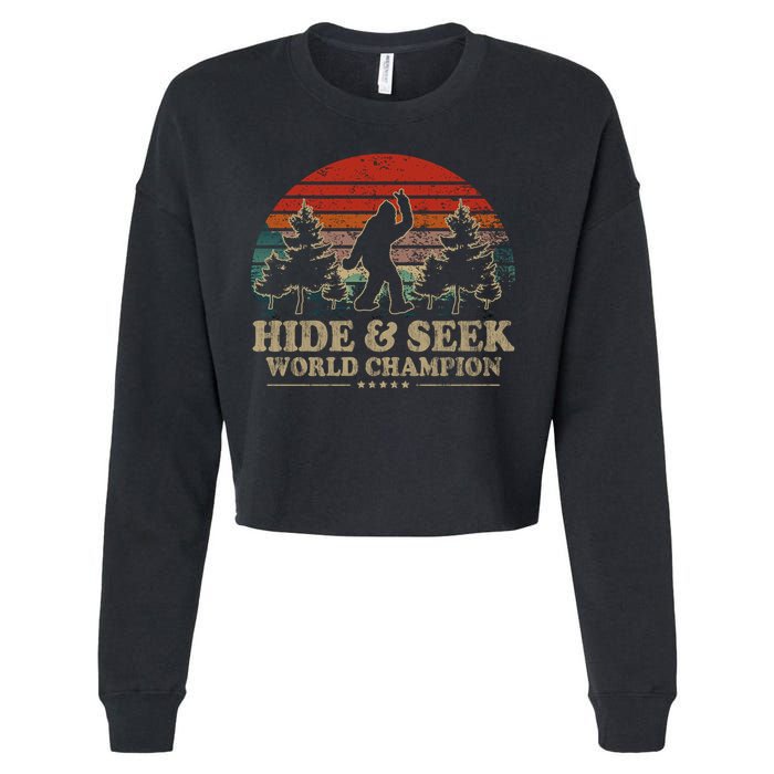 Hide And Seek World Champion Cropped Pullover Crew