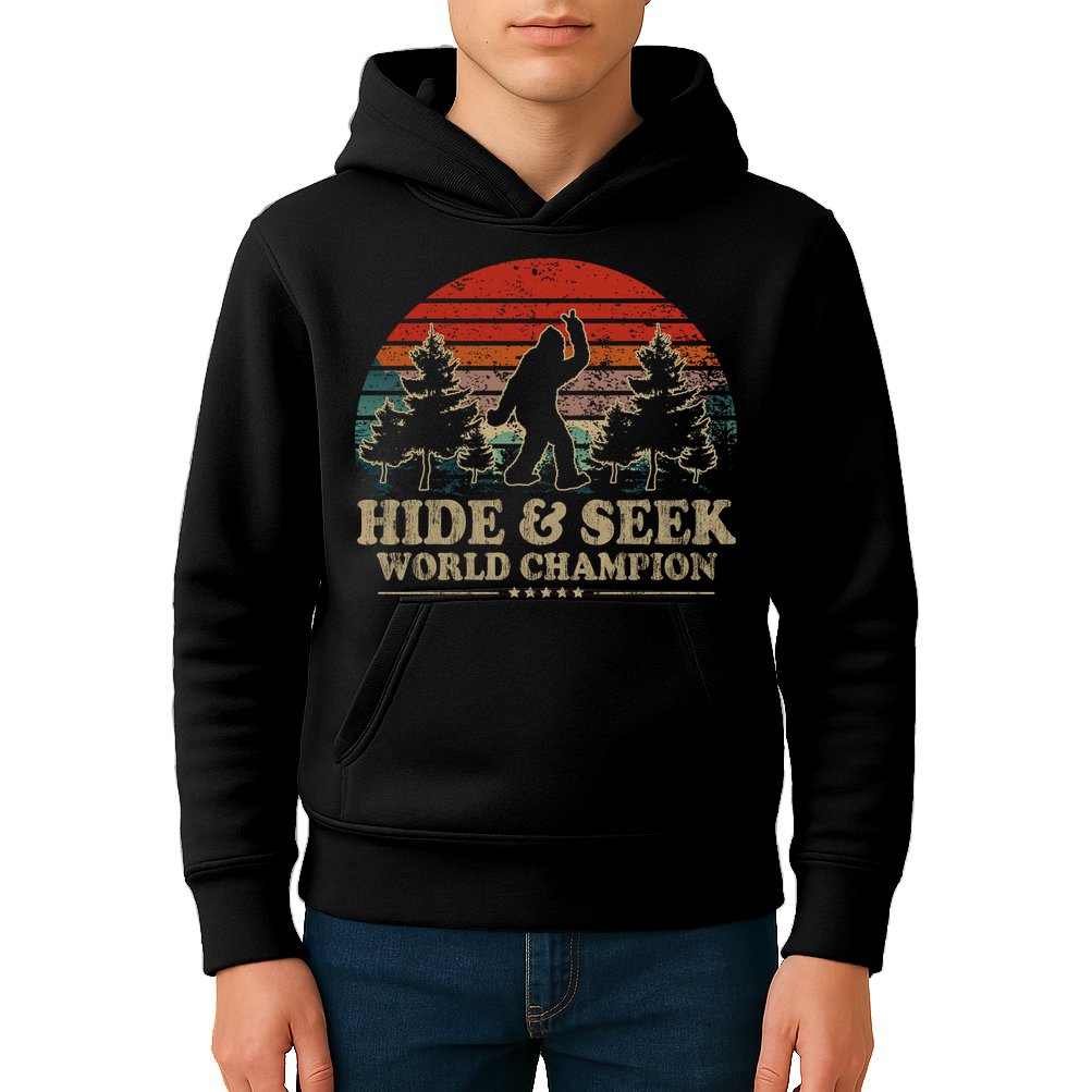 Hide And Seek World Champion Kids Hoodie