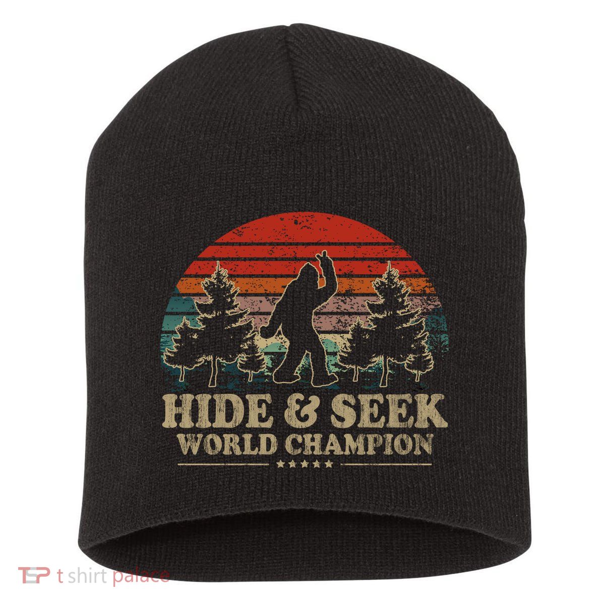 Hide And Seek World Champion Short Acrylic Beanie