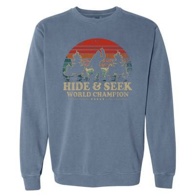 Hide And Seek World Champion Garment-Dyed Sweatshirt