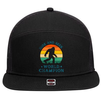 Hide And Seek World Champion 7 Panel Mesh Trucker Snapback Hat