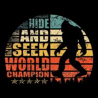 Hide And Seek World Champion Bigfoot Is Real Bucket Hat