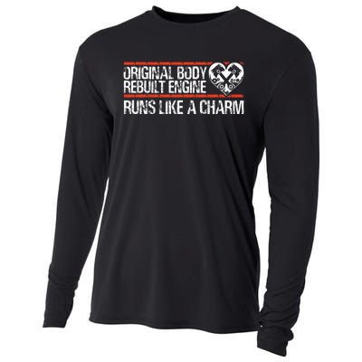 Heart Attack Survivor Open Heart Surgery Cooling Performance Long Sleeve Crew