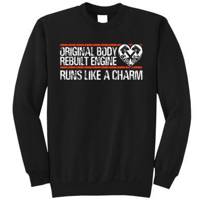 Heart Attack Survivor Open Heart Surgery Tall Sweatshirt