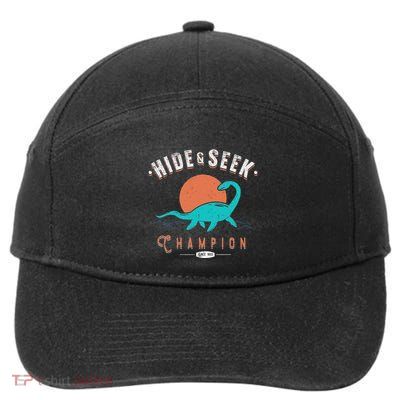 Hide And Seek Champion Lochness Monster Nessie 7-Panel Snapback Hat