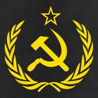 Hammer And Sickle Star Cccp Soviet Union Red 7 Panel Mesh Trucker Snapback Hat