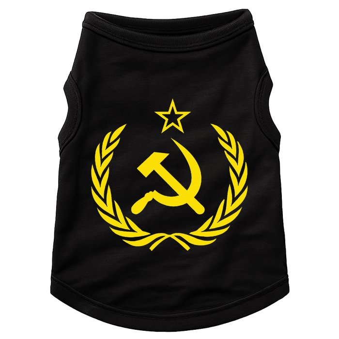 Hammer And Sickle Star Cccp Soviet Union Red Doggie Tank