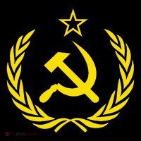 Hammer And Sickle Star Cccp Soviet Union Red Flexfit Unipanel Trucker Cap