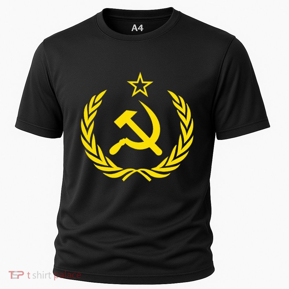 Hammer And Sickle Star Cccp Soviet Union Red Performance Shirt