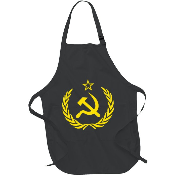 Hammer And Sickle Star Cccp Soviet Union Red Apron