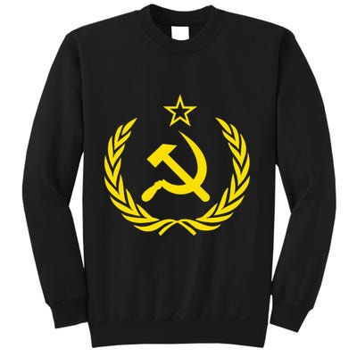 Hammer And Sickle Star Cccp Soviet Union Red Sweatshirt