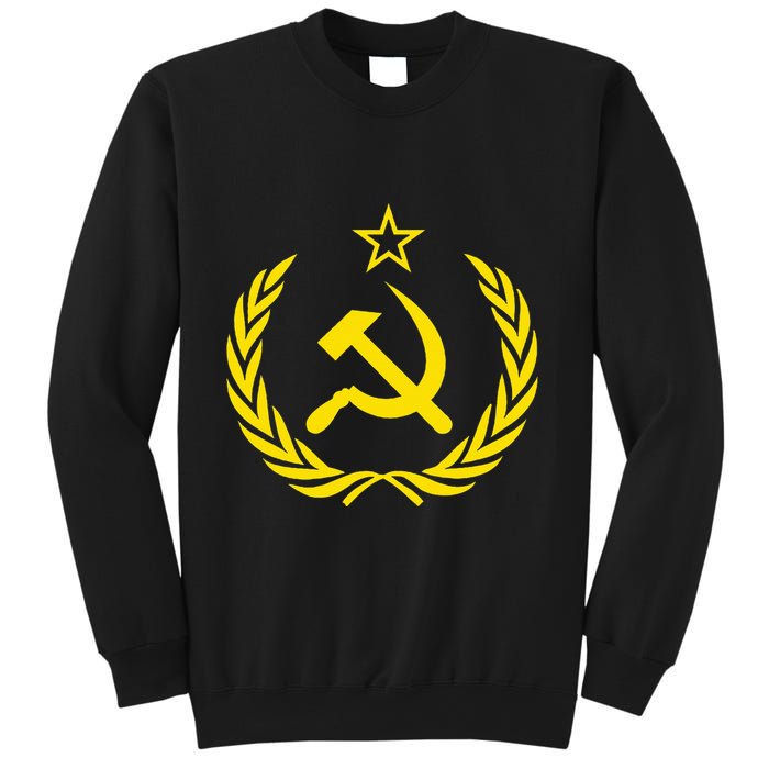 Hammer And Sickle Star Cccp Soviet Union Red Sweatshirt