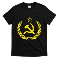 Hammer And Sickle Star Cccp Soviet Union Red T-Shirt