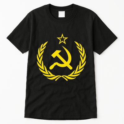 Hammer And Sickle Star Cccp Soviet Union Red Tall T-Shirt
