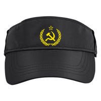 Hammer And Sickle Star Cccp Soviet Union Red Adult Drive Performance Visor