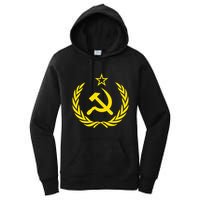 Hammer And Sickle Star Cccp Soviet Union Red Women's Pullover Hoodie
