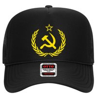 Hammer And Sickle Star Cccp Soviet Union Red Hat