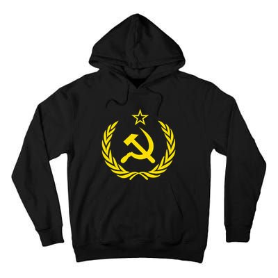 Hammer And Sickle Star Cccp Soviet Union Red Tall Hoodie