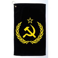 Hammer And Sickle Star Cccp Soviet Union Red Golf Towel
