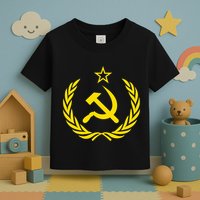 Hammer And Sickle Star Cccp Soviet Union Red Toddler T-Shirt