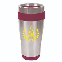 Hammer And Sickle Star Cccp Soviet Union Red 16oz Travel Tumbler