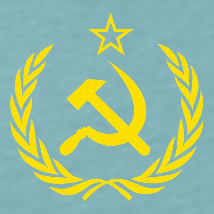 Hammer And Sickle Star Cccp Soviet Union Red Sueded Cloud Jersey T-Shirt