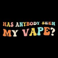 Has Anybody Seen My Vape Funny Sarcastic Retro Groovy Magnet