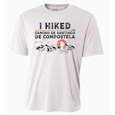 Hiked A Small Section Camino De Santiago De Compostela Cooling Performance Crew T-Shirt