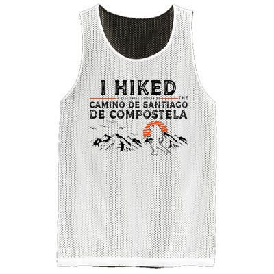 Hiked A Small Section Camino De Santiago De Compostela Mesh Reversible Basketball Jersey Tank