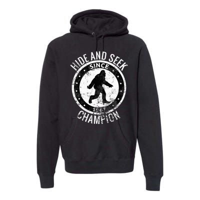 Hide And Seek Champion Bigfoot Sasquatch Since 1967 Premium Hoodie