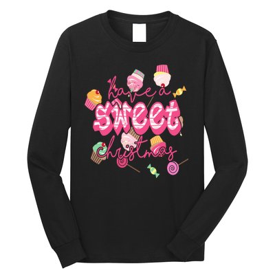 Have A Sweet Christmas Cute Candy Long Sleeve Shirt