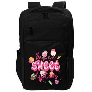 Have A Sweet Christmas Cute Candy Impact Tech Backpack