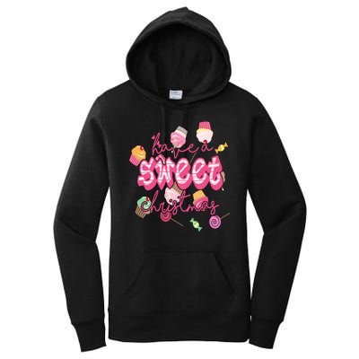 Have A Sweet Christmas Cute Candy Women's Pullover Hoodie