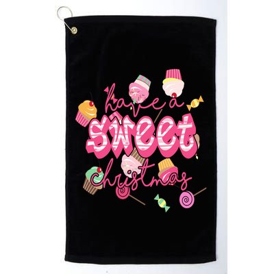 Have A Sweet Christmas Cute Candy Golf Towel
